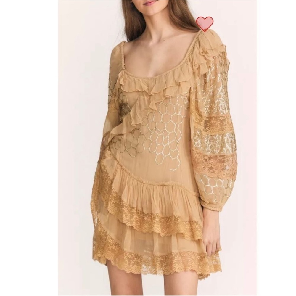 LoveShackFancy Angora Dress Sz4